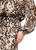MARC CAIN COLLECTIONS Soft Cappuccino Maxi Dress With Leopard Print | ZC 21.08 W27