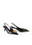 MARC CAIN GLAM Black Slingback Pumps In Calf Leather | ZG SD.01 L02