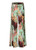 MARC CAIN COLLECTIONS Dark Wood Wide Waukee Trousers | ZC 81.05 W02
