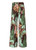 MARC CAIN COLLECTIONS Dark Wood Wide Waukee Trousers | ZC 81.05 W02