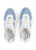 MARC CAIN SPORTS Vintage Blue Mixed-Material Sneakers | ZS SH.03 L05