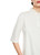 MARC CAIN COLLECTIONS Off-White Polo Shirt With Decorative Pearls | ZC 53.01 J57
