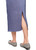 MARC CAIN COLLECTIONS Bluish Violet Flowing Maxi Skirt | ZC 71.04 W46