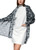 MARC CAIN SPORTS Navy Scarf In Cube Design | ZS B4.01 Z04