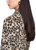 MARC CAIN COLLECTIONS Soft Cappuccino Leopard Print Blazer In Scuba Jersey | ZC 34.08 J12