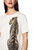 MARC CAIN COLLECTIONS Off-White Leopard Print T-Shirt | ZC 48.02 J59