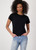 MONARI Black Basic T-Shirt | 409761