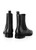 MARC CAIN COLLECTIONS Black Calf Leather Chelsea Ankle Boots | ZC SB.01 L12