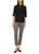 MARC CAIN COLLECTIONS Black Shirt With Sparkling Flowers | ZC 48.16 J14