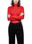 MARC CAIN SPORTS Cranberry Plain Long-Sleeved Turtleneck Shirt | ZS 48.43 J50