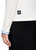 MARC CAIN SPORTS Off-White Long-Sleeved Shirt With Turtleneck | ZS 48.43 J77