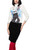 MARC CAIN SPORTS Off-White Long-Sleeved Shirt With Turtleneck | ZS 48.43 J77