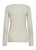 MOS MOSH Ecru Bouch O-Neck Knit | 168080