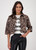 MONARI Brown Jacket With Leopard Print | 808783