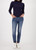 MONARI Blue Basic Long-Sleeve Jumper With Stand-Up Collar | 808988