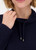 MONARI Blue Ribbed Jumper | 808990