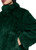 MARC CAIN COLLECTIONS Dark Jade Green Cosy Faux Fur Jacket | ZC 12.07 W64