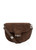 MARC CAIN COLLECTIONS Dark Chestnut Brown Suede Shoulder Bag | ZC TI.09 L28