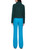 MARC CAIN COLLECTIONS Dark Jade Green Knitted In Germany Cardigan With Lurex | ZC 39.20 M64