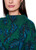 MARC CAIN COLLECTIONS Dark Jade Green Knitted In Germany Jacquard Jumper | ZC 41.43 M63
