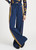 POM AMSTERDAM Blue Pants - Colourblock Nightfall Blue | SP9261
