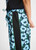 POM AMSTERDAM Blue Pants - Wild Flowers Blue | SP9301