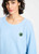 POM AMSTERDAM Blue Pullover - Sky Blue | SP9314