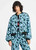 POM AMSTERDAM Blue Jacket - Wild Flowers Blue | SP9325