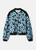 POM AMSTERDAM Blue Jacket - Wild Flowers Blue | SP9325