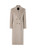 MARC CAIN ADDITIONS Warm Stone Fitted Coat In Alpaca Wool Blend | ZA 11.03 W76
