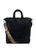 MARC CAIN SPORTS Black Large Shopper With Leo Shoulder Strap | ZS T6.02 Z33