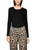MARC CAIN SPORTS Black Classic Plain Long-Sleeved Shirt | ZS 48.74 J50