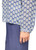 MARC CAIN COLLECTIONS Bluish Violet Airy Bow Blouse With Flounce | ZC 51.06 W16