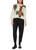 MARC CAIN SPORTS Black Ranchi Trousers With High Waistband | ZS 81.43 W46
