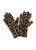 MARC CAIN SPORTS Milk Coffee Fluffy Gloves In Leopard Print | ZS F1.02 Z49