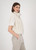MONARI Beige Fur Waistcoat With Elasticated Waistband | 809132