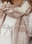 MONARI Brown Check Scarf With Rhinestones | 809159