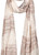 MONARI Brown Check Scarf With Rhinestones | 809159