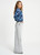 POM AMSTERDAM Grey Jeans - Baggy Wide Leg Grey | SP9306