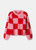 POM AMSTERDAM Red Pullover - Checks | SP9311