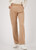 MONARI Brown Straight-Leg Velours Pants | 808768