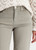 MONARI Green Straight-Leg Jeans With Crease | 809232