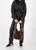 MONARI Brown Fluffy Bag With Leopard Pattern | 809418