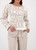 MONARI Beige Sweater With Text Pattern | 809499