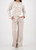 MONARI Beige Sweater With Text Pattern | 809499