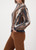 MONARI Gray Knitted Jumper With Tiger Pattern | 809689