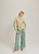 ME369 401-Sporty Jade Michelle Sporty Jade Knit Pants | 225S91253