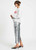 POM AMSTERDAM Grey Skirt - Sequins Silver | SP9296