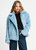 POM AMSTERDAM Blue Coat - Fur Misty Blue | SP9371