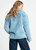 POM AMSTERDAM Blue Coat - Fur Misty Blue | SP9371